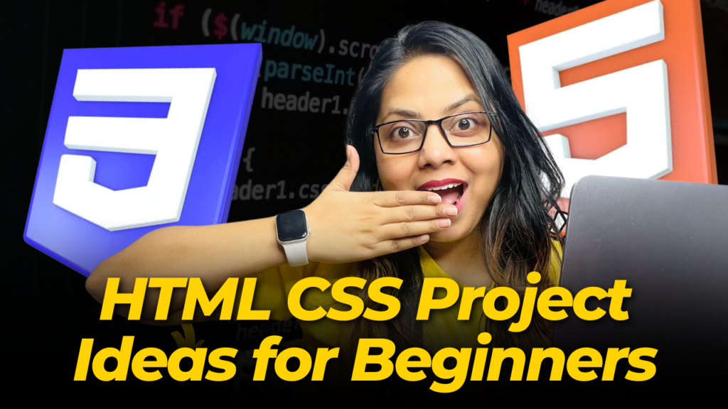 HTML CSS Project Ideas For Beginners - DesignWithRehana