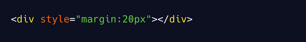margin syntax