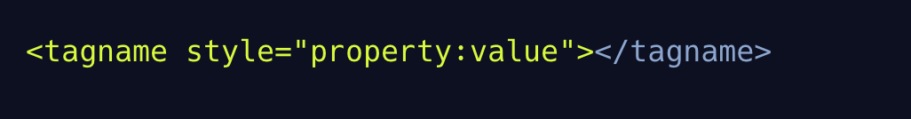background-color code snippet