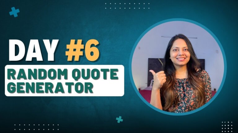Random-Quote-Generator