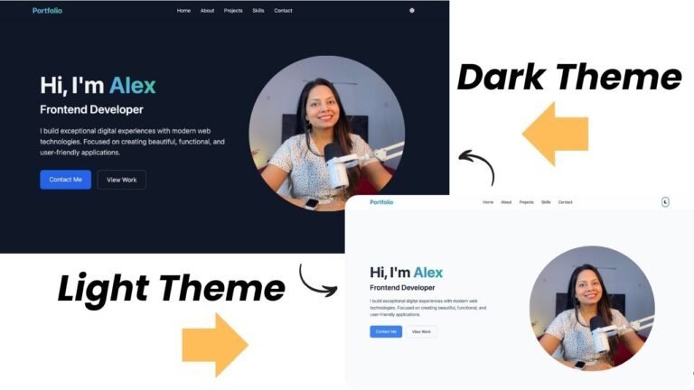 light and dark theme