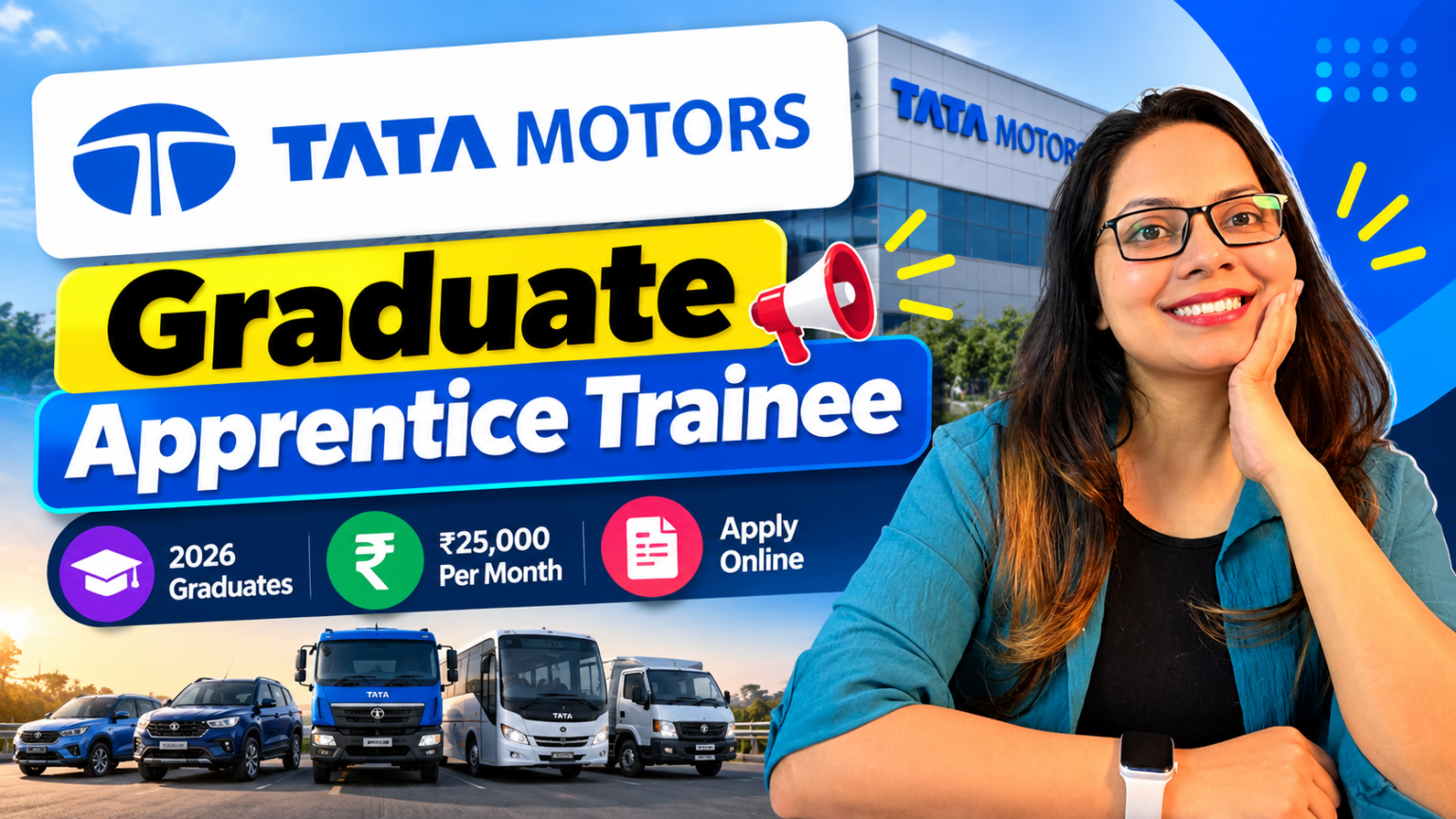 Tata Motors Graduate Apprentice Trainee Recruitment 2026