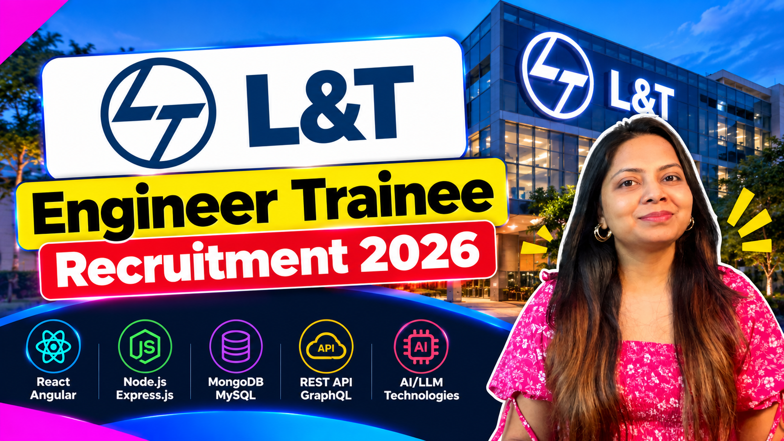 L&T Engineer Trainee Recruitment 2026